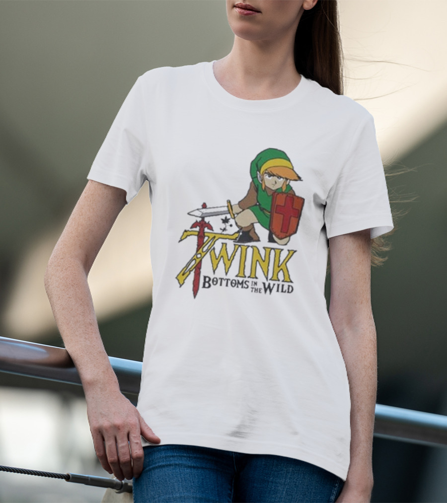 Twink Bottoms In The Wild Legend Of Zelda T-Shirt
