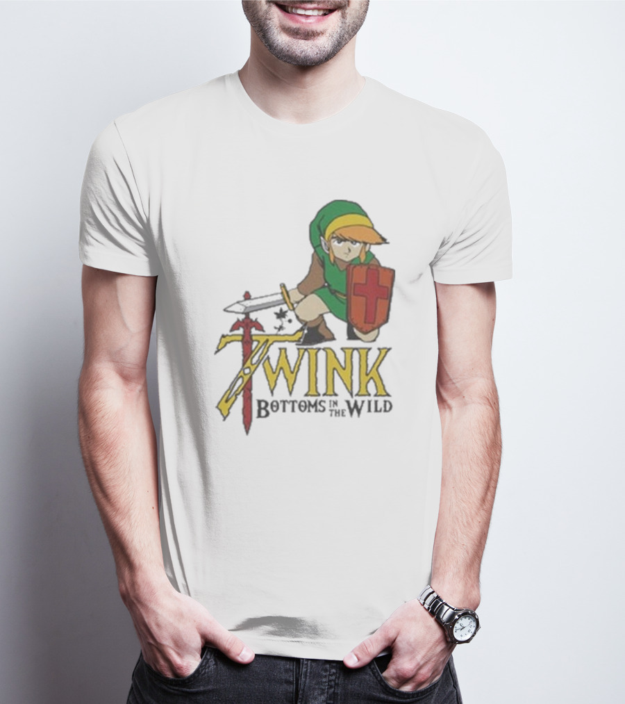 Twink Bottoms In The Wild Legend Of Zelda T-Shirt