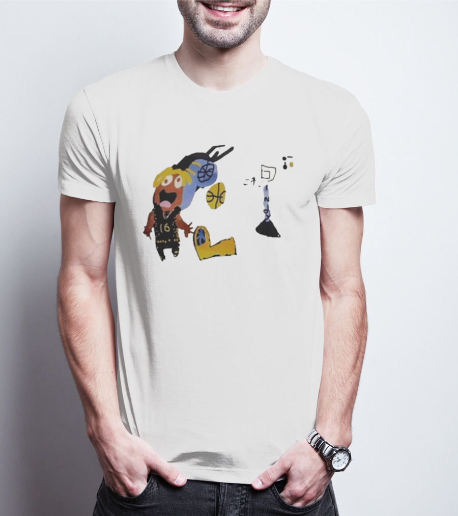 Tyrese Haliburton James Johnson Son Basketball Cartoon T-Shirt