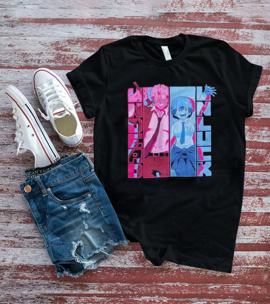 Undead Unluck Andy Fuuko Manga Panel T-Shirt