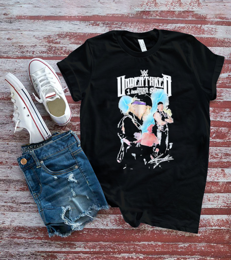 WWE Undertaker 1 Deadman Show Fan Art With Signature T-Shirt