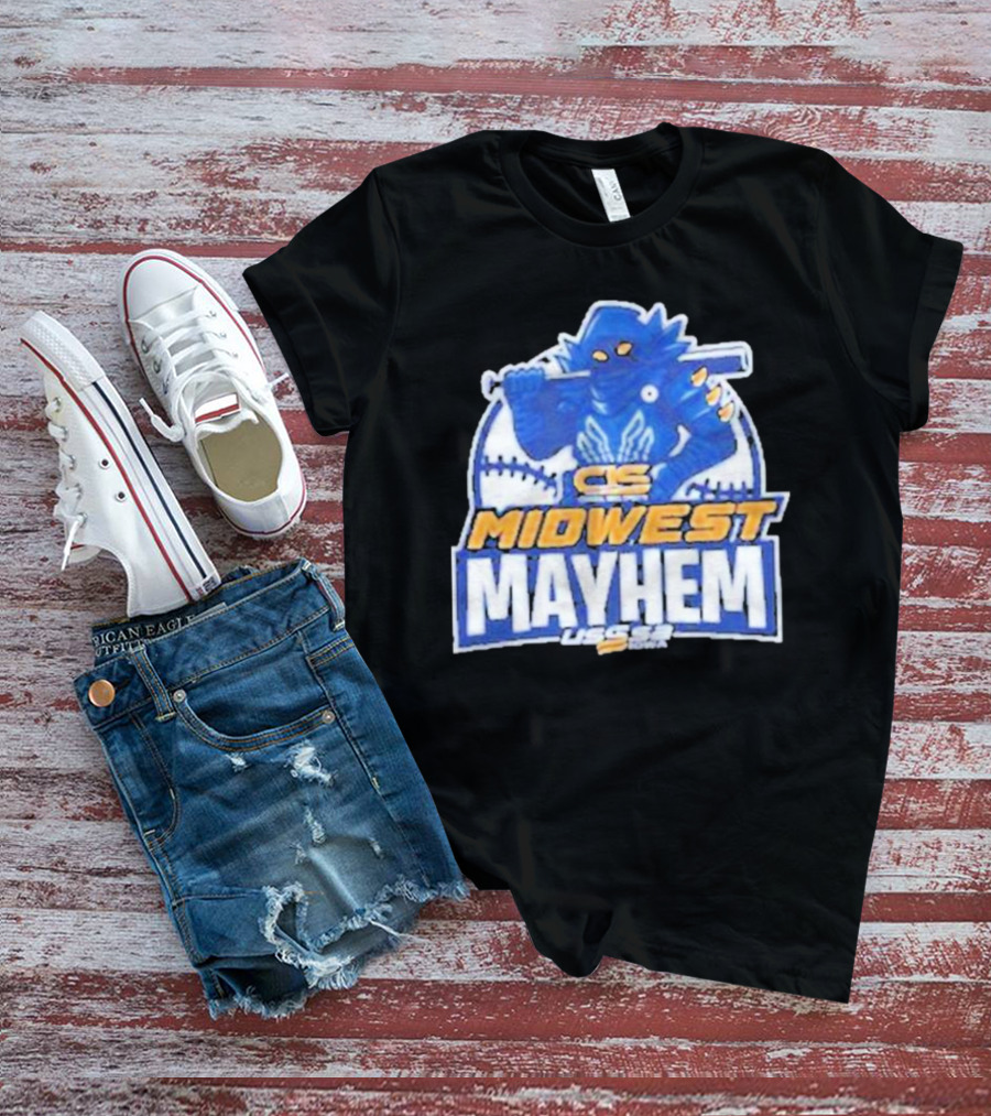 CS Midwest Mayhem USSSA Iowa Baseball T-Shirt