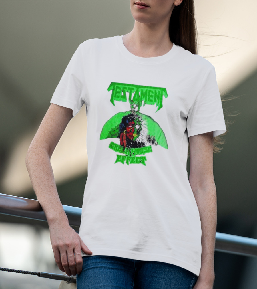 TESTAMENT Greenhouse Effect 1989 T-Shirt
