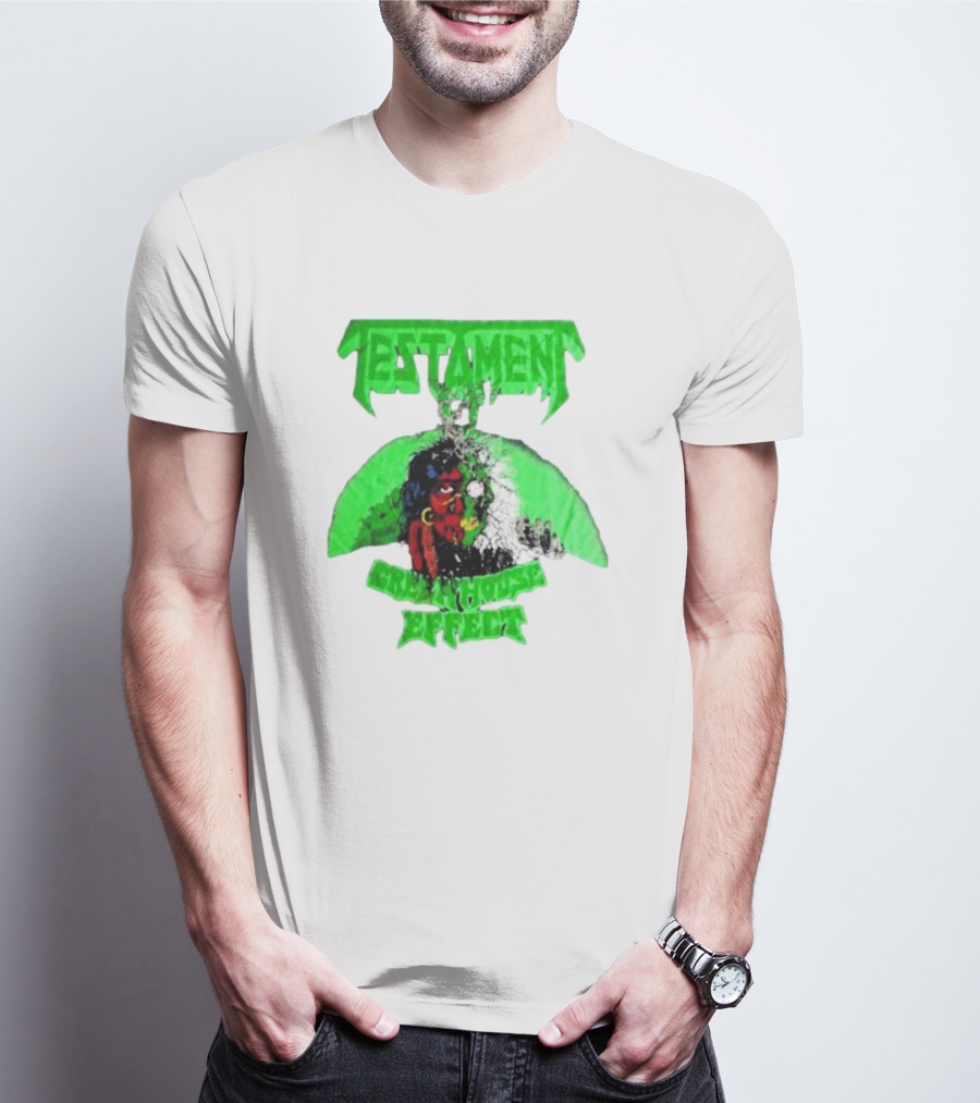 TESTAMENT Greenhouse Effect 1989 T-Shirt