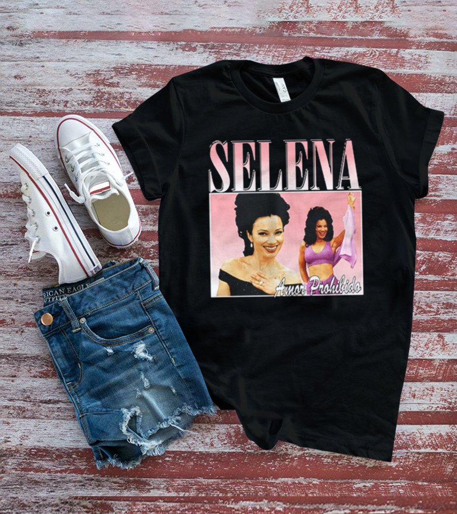 SELENA Amor Prohibido Vintage Style Retro Fashion T-Shirt