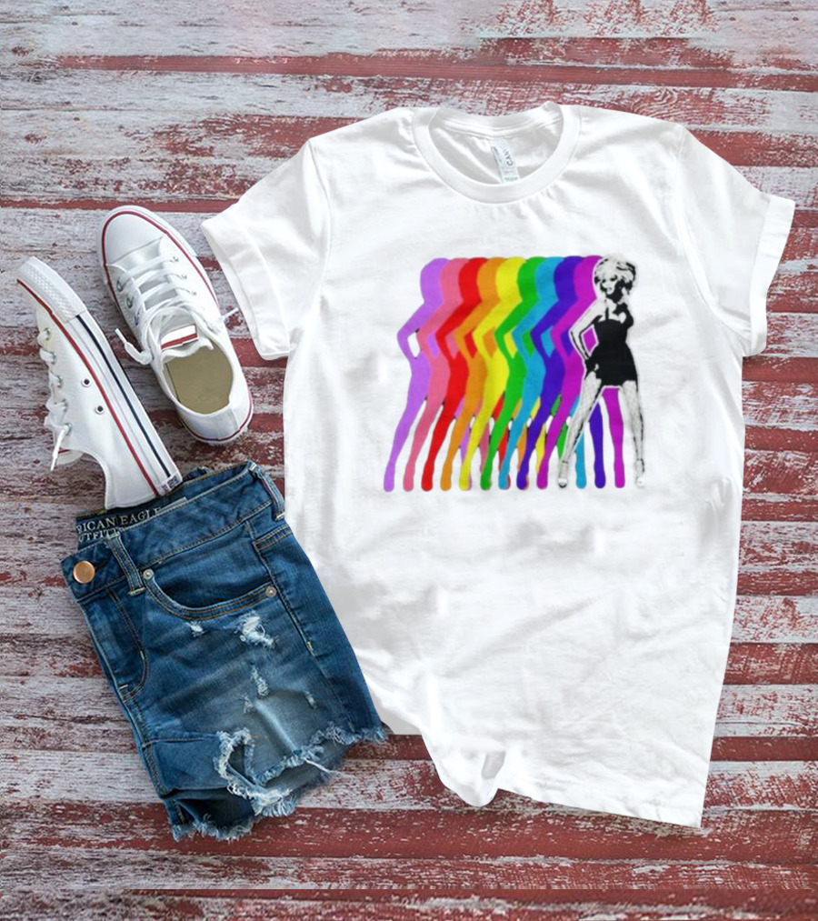 Rupaul Rainbow Pride Shadow T-Shirt