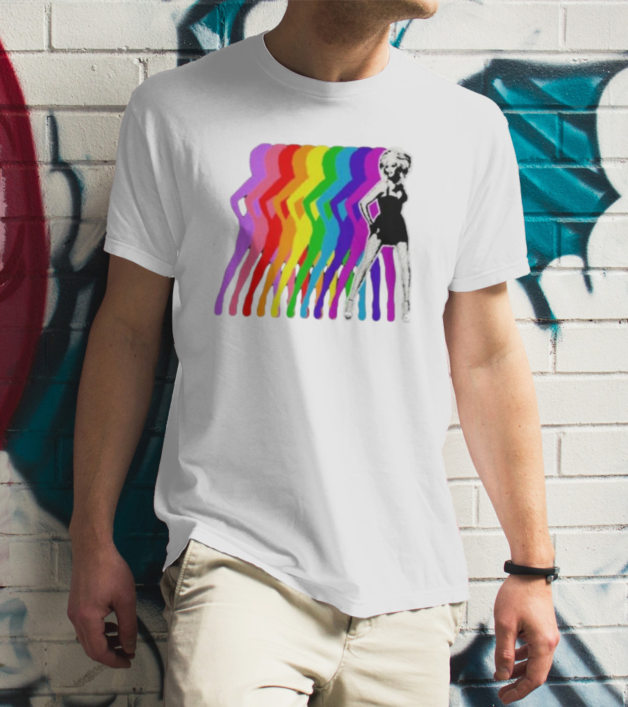 Rupaul Rainbow Pride Shadow T-Shirt