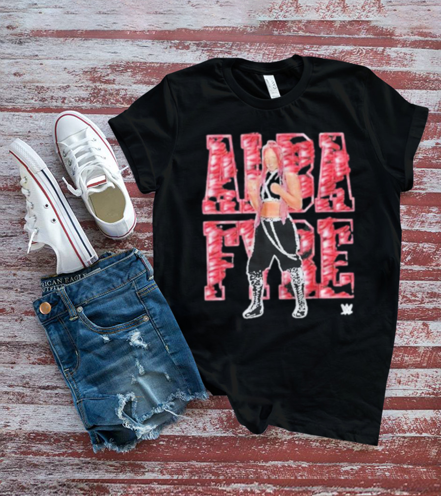 Alba Fyre Wrestling WWE Pose T-Shirt