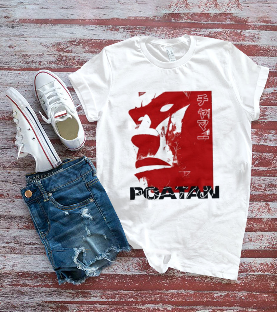 Alex Pereira Poatan Red Mask T-Shirt