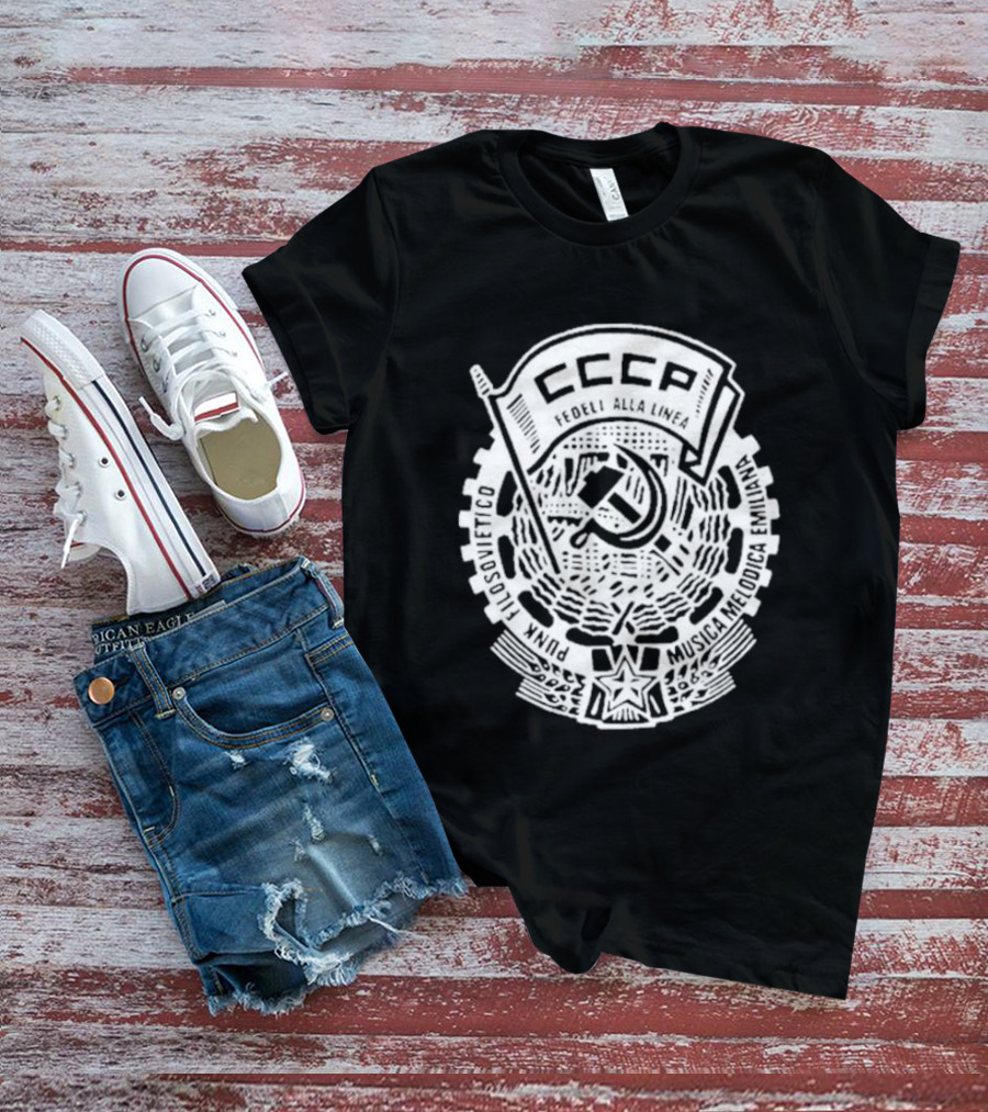 CCCP Fedeli Alla Linea PUNK FILOSOVIETICO MUSICA MELODICA EMILIANA T-Shirt