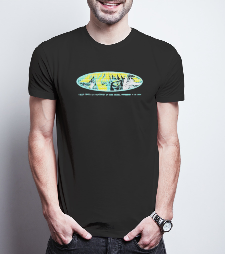 Deep Dive Sync Ghost In The Shell 5 25 T-Shirt