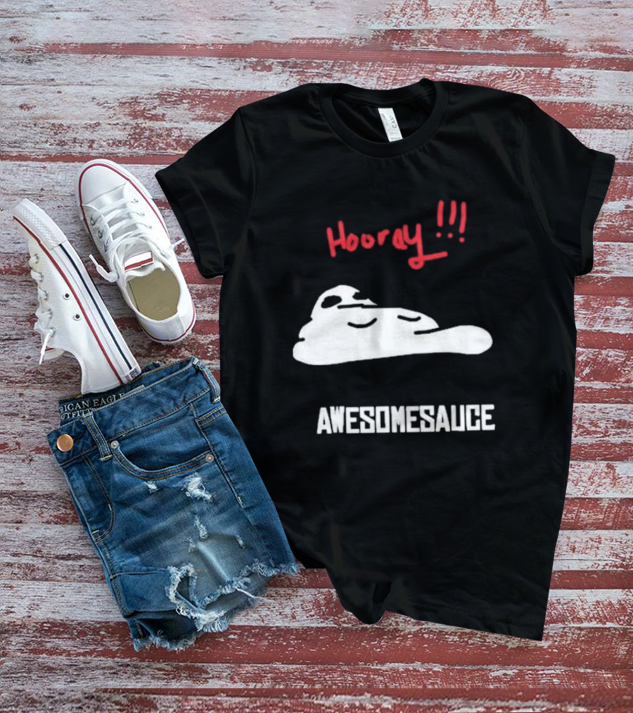 Hooray Awesomesauce Blob T-Shirt