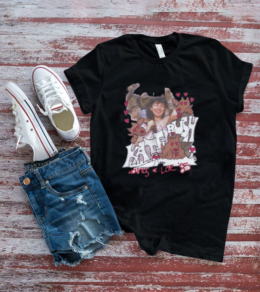 Kate Bush Hounds Of Love 85 Heart And Dog T-Shirt