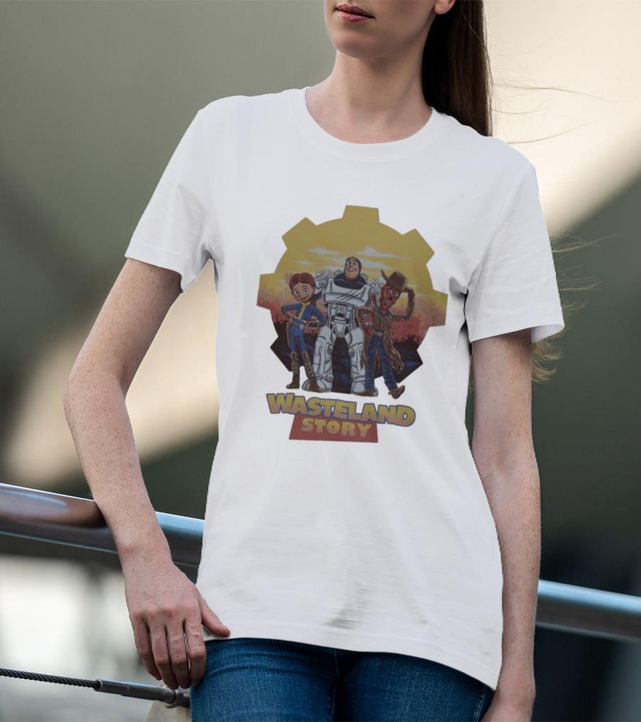 Wasteland Story Cooper Howard Lucy Fallout Shelter T-Shirt