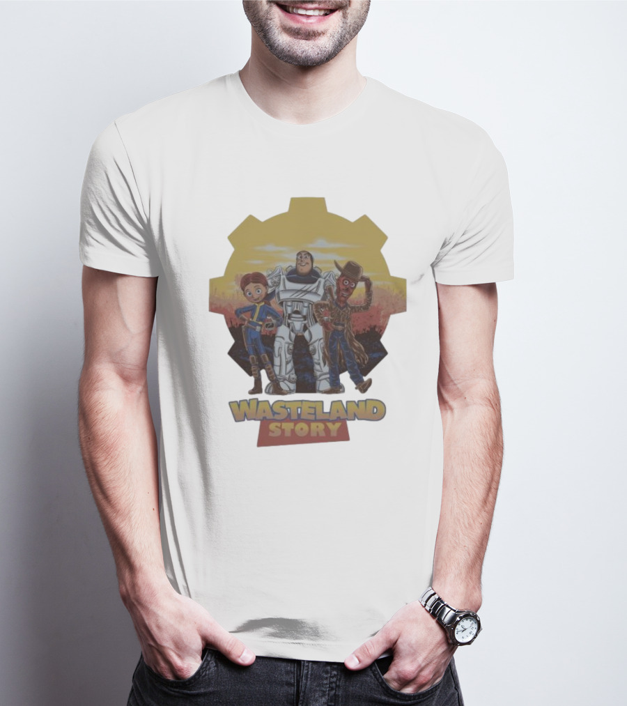 Wasteland Story Cooper Howard Lucy Fallout Shelter T-Shirt