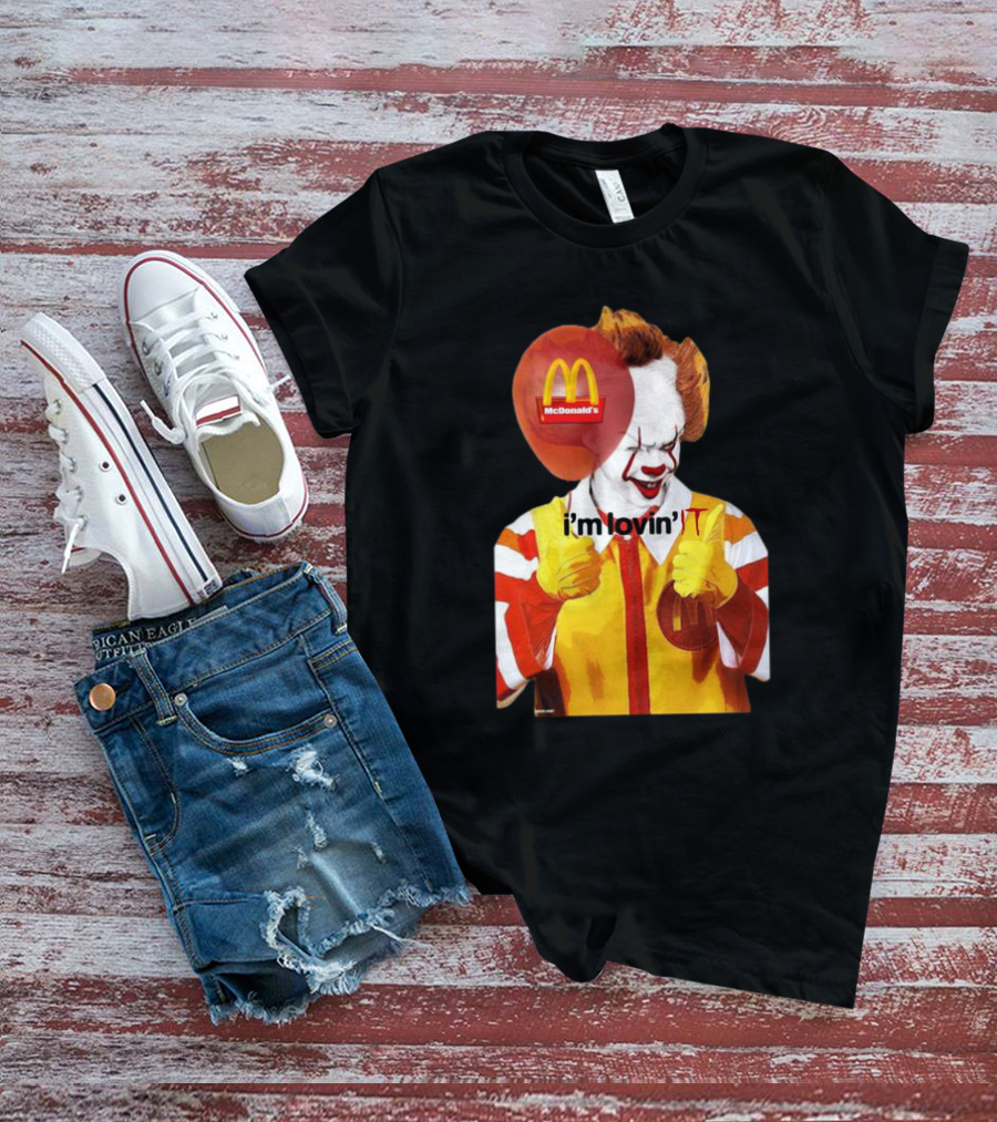 Pennywise McDonald’s I’m Lovin’ IT Balloon T-Shirt