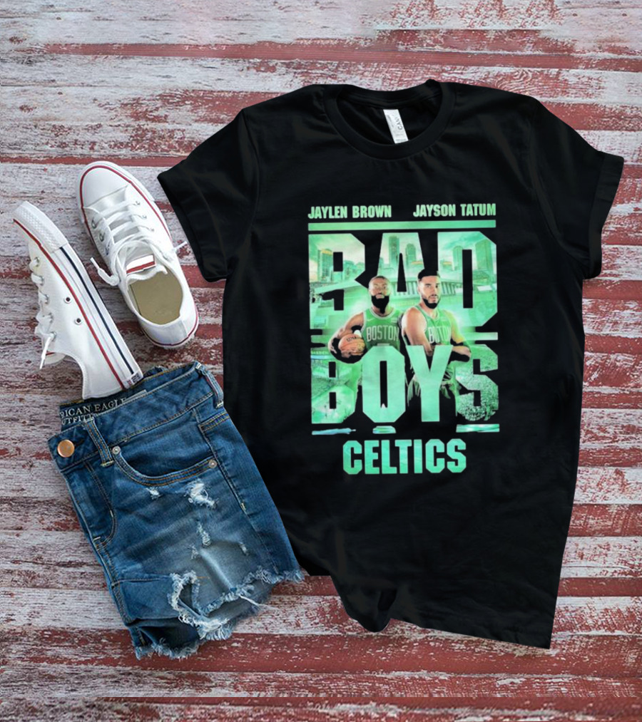 Jaylen Brown Jayson Tatum Bad Boys Celtics T-Shirt