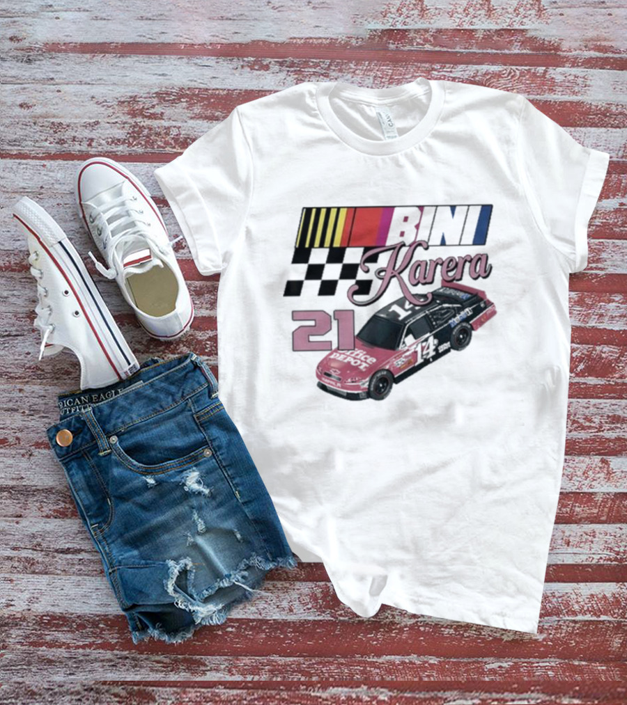 Bini Karera 21 Race Car Office Depot T-Shirt