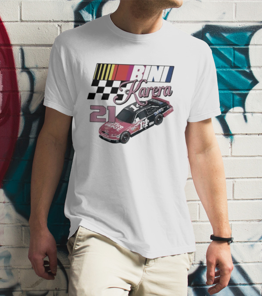 Bini Karera 21 Race Car Office Depot T-Shirt