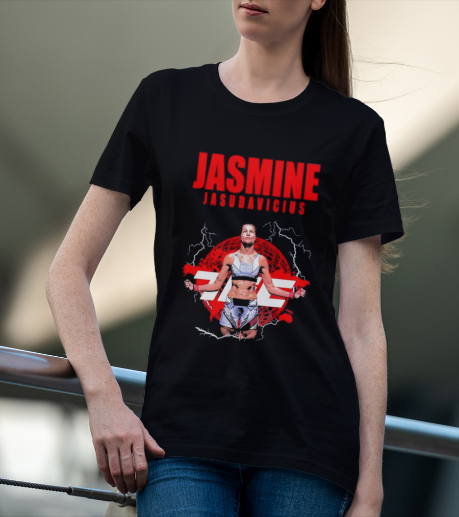 Jasmine Jasudavicius UFC Fighter Supporter MMA Champion T-Shirt