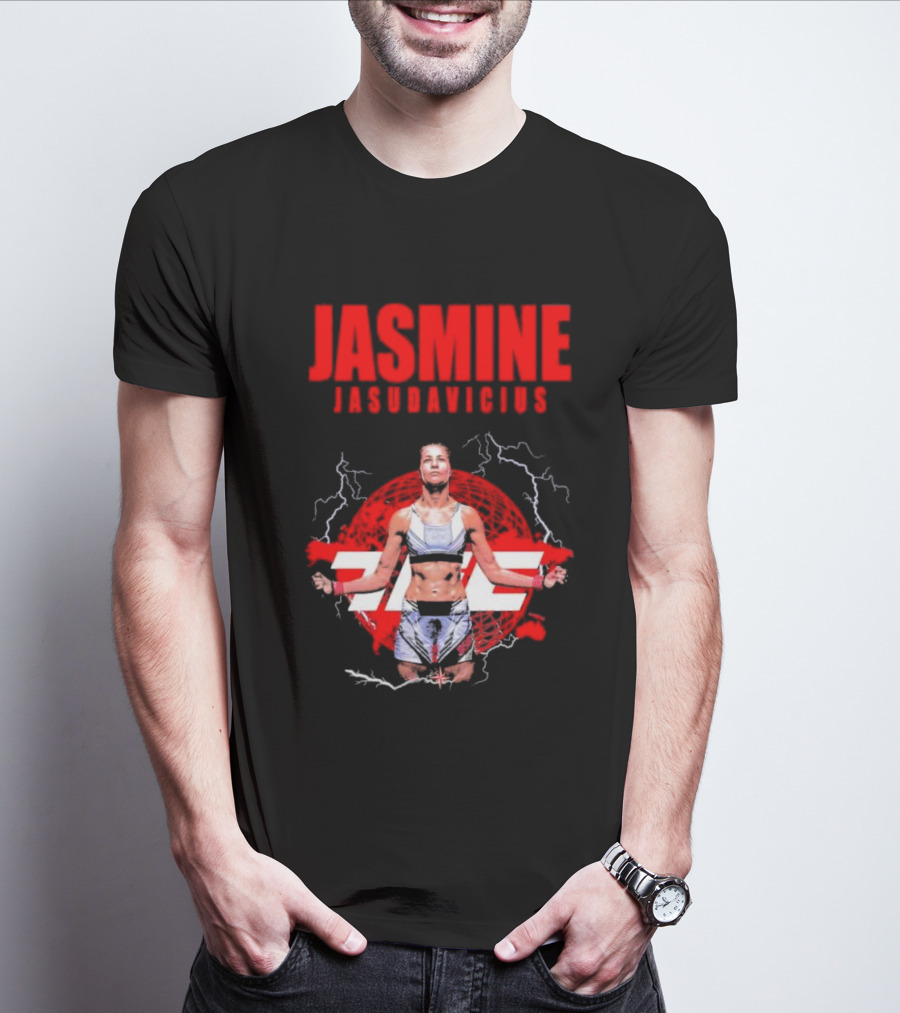 Jasmine Jasudavicius UFC Fighter Supporter MMA Champion T-Shirt