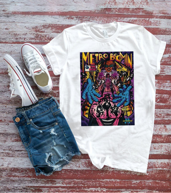 Metro Boomin 01 The Metroverse The Rise Comic Style Adventure T-Shirt