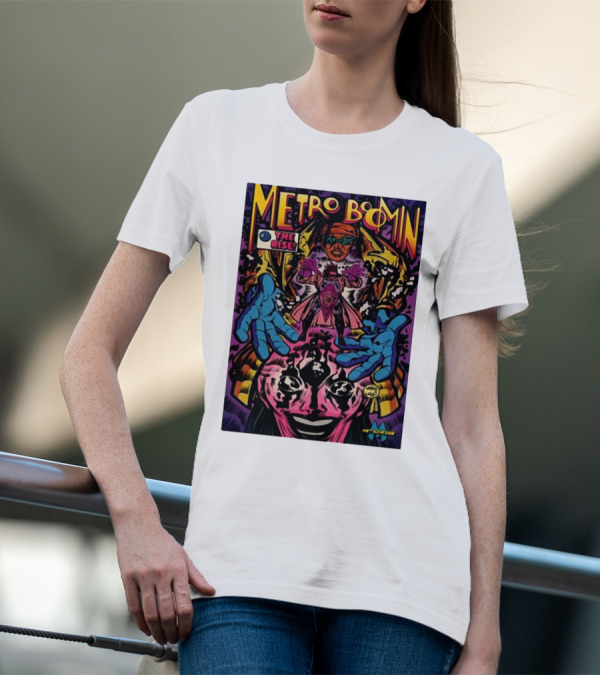 Metro Boomin 01 The Metroverse The Rise Comic Style Adventure T-Shirt