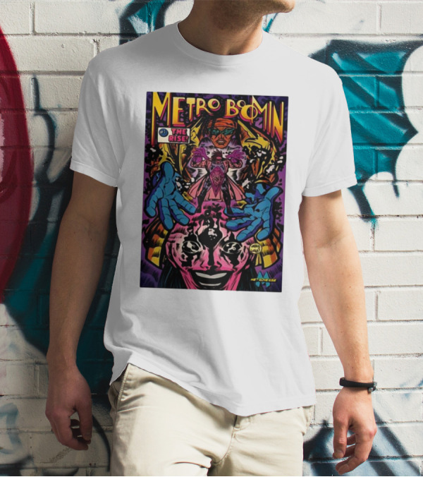 Metro Boomin 01 The Metroverse The Rise Comic Style Adventure T-Shirt