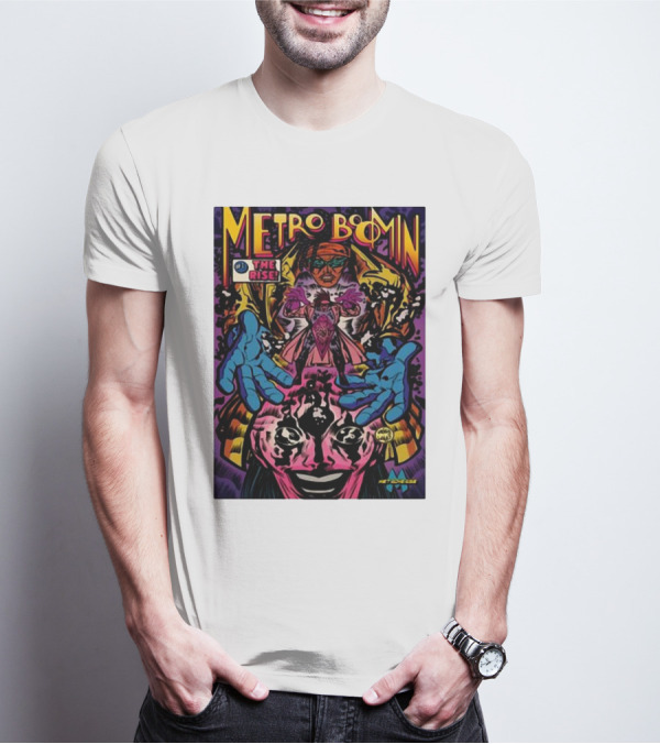 Metro Boomin 01 The Metroverse The Rise Comic Style Adventure T-Shirt
