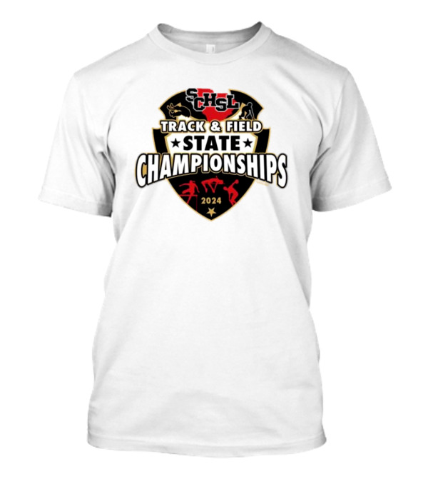SCHSL Track And Field State Championships 2024 Athletic Logo Emblem T-Shirt