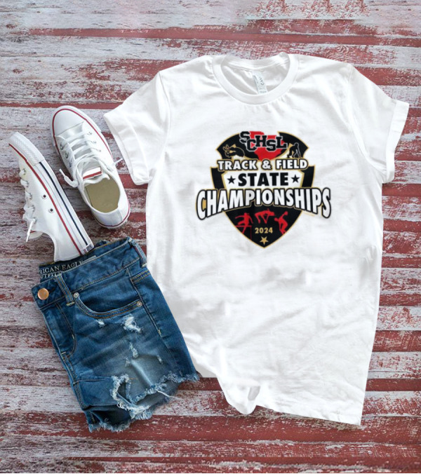 SCHSL Track And Field State Championships 2024 Athletic Logo Emblem T-Shirt