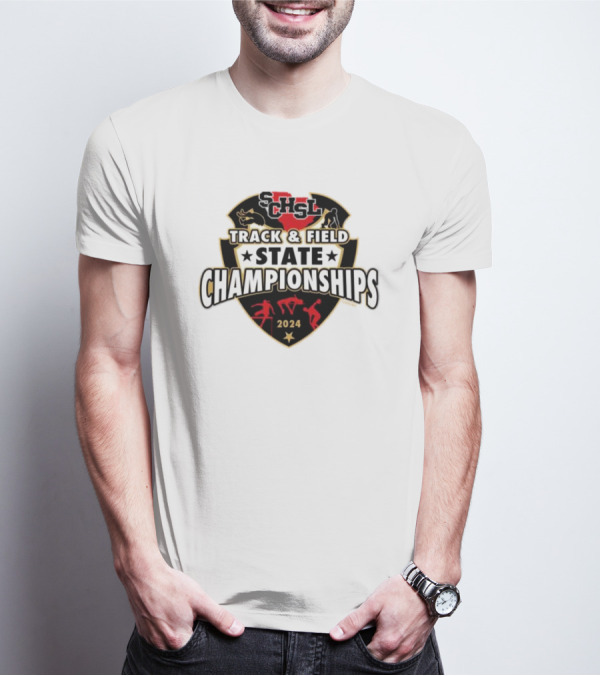 SCHSL Track And Field State Championships 2024 Athletic Logo Emblem T-Shirt