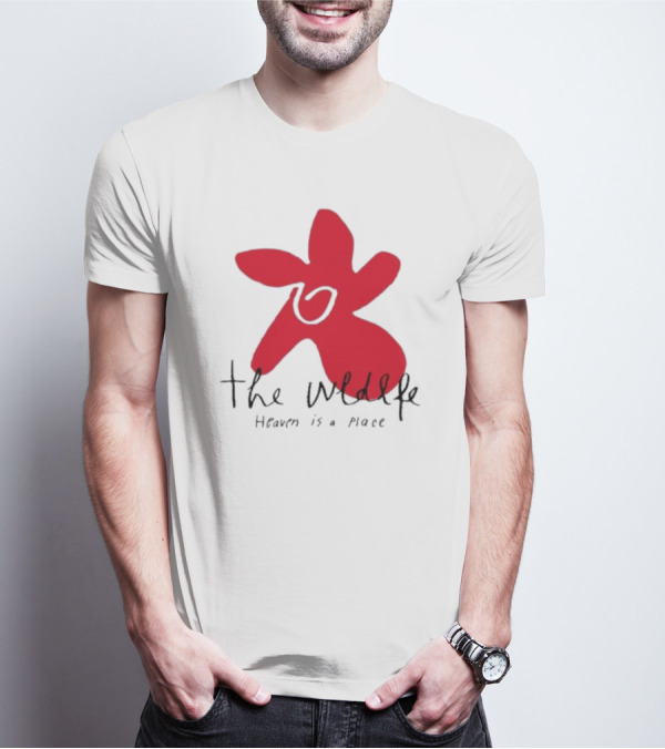 The Wldlfe Heaven Is A Place Red Flower T-Shirt