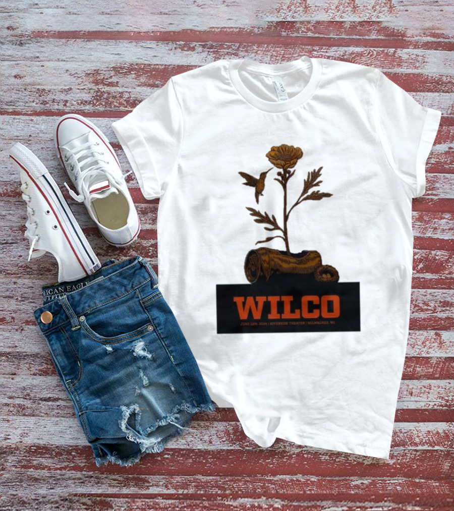 Wilco June 12 2024 Riverside Theater Milwaukee WI T-Shirt