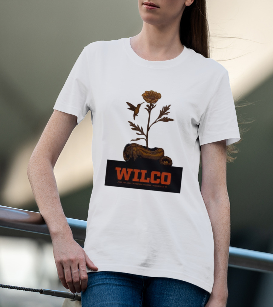 Wilco June 12 2024 Riverside Theater Milwaukee WI T-Shirt