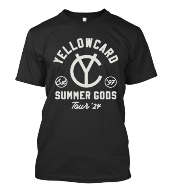 Yellowcard Summer Gods Tour '24 Est 1997 YC T-Shirt
