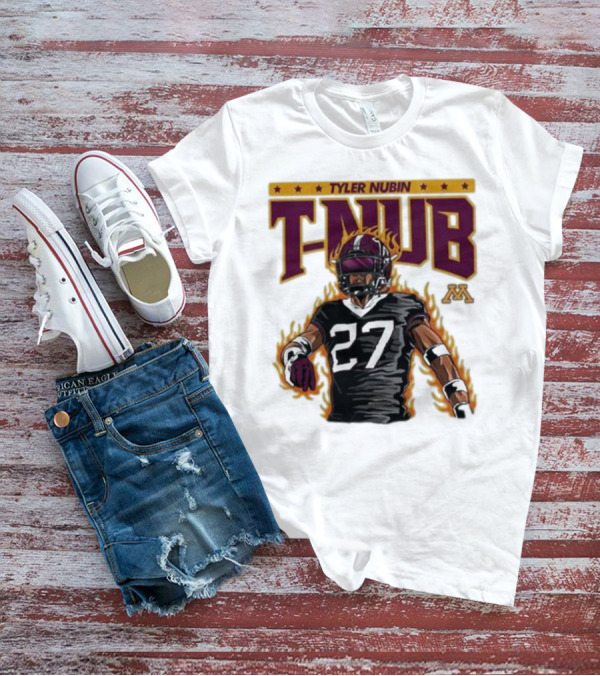 Ncaa Football Tyler Nubin T-Nub Defensive Back 27 Youth T-Shirt