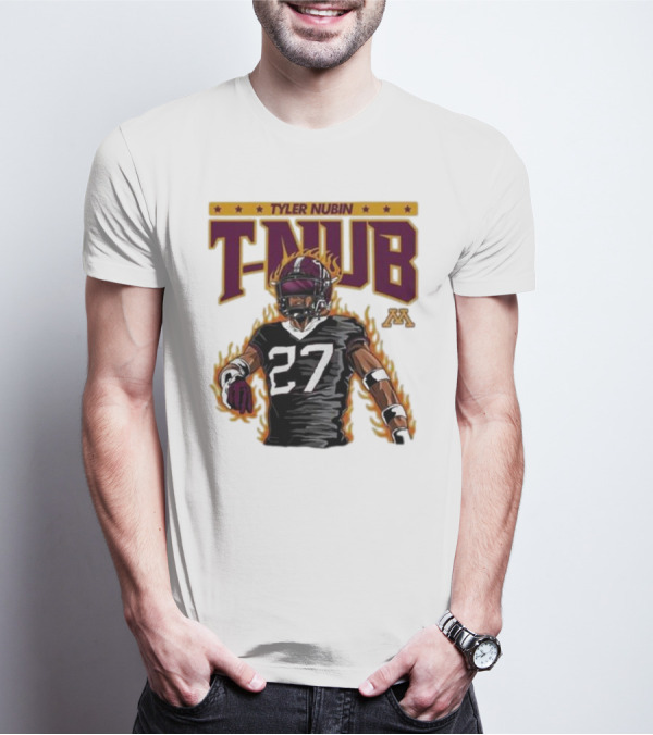 Ncaa Football Tyler Nubin T-Nub Defensive Back 27 Youth T-Shirt