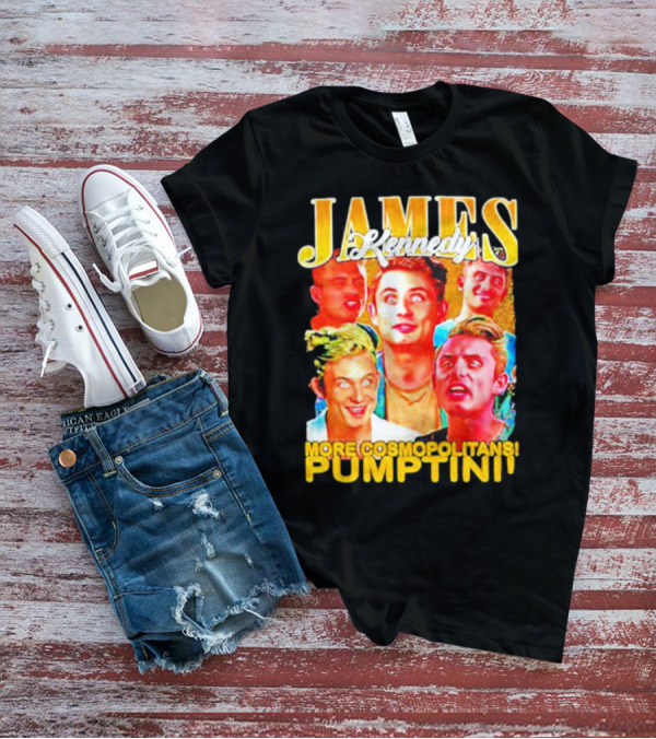 James Kennedy More Cosmopolitans Pumptini Vintage T-Shirt