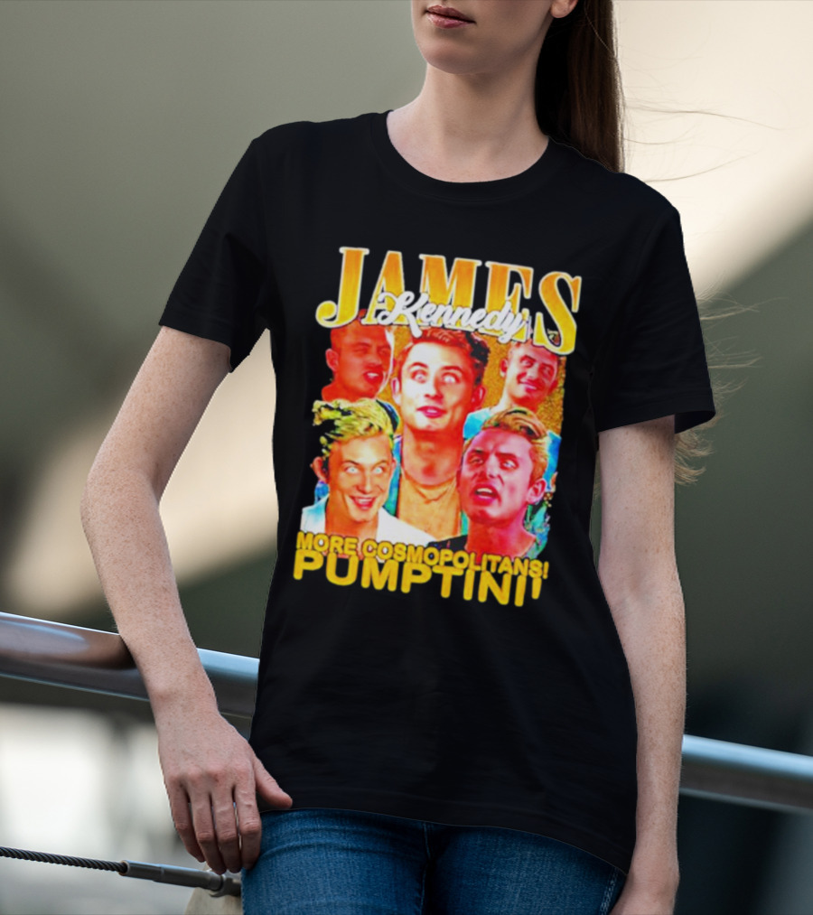 James Kennedy More Cosmopolitans Pumptini Vintage T-Shirt