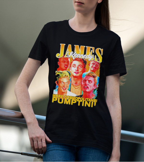 James Kennedy More Cosmopolitans Pumptini Vintage T-Shirt
