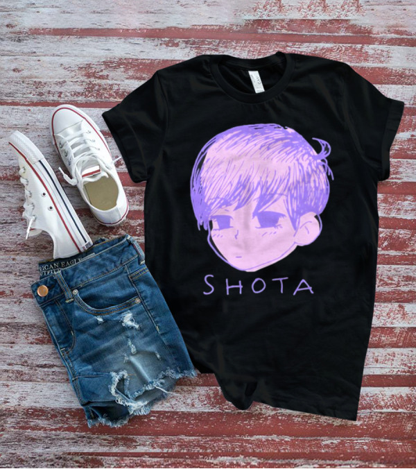 Kitsune Heroes Omo Cat Shota Anime Character Face Drawing T-Shirt
