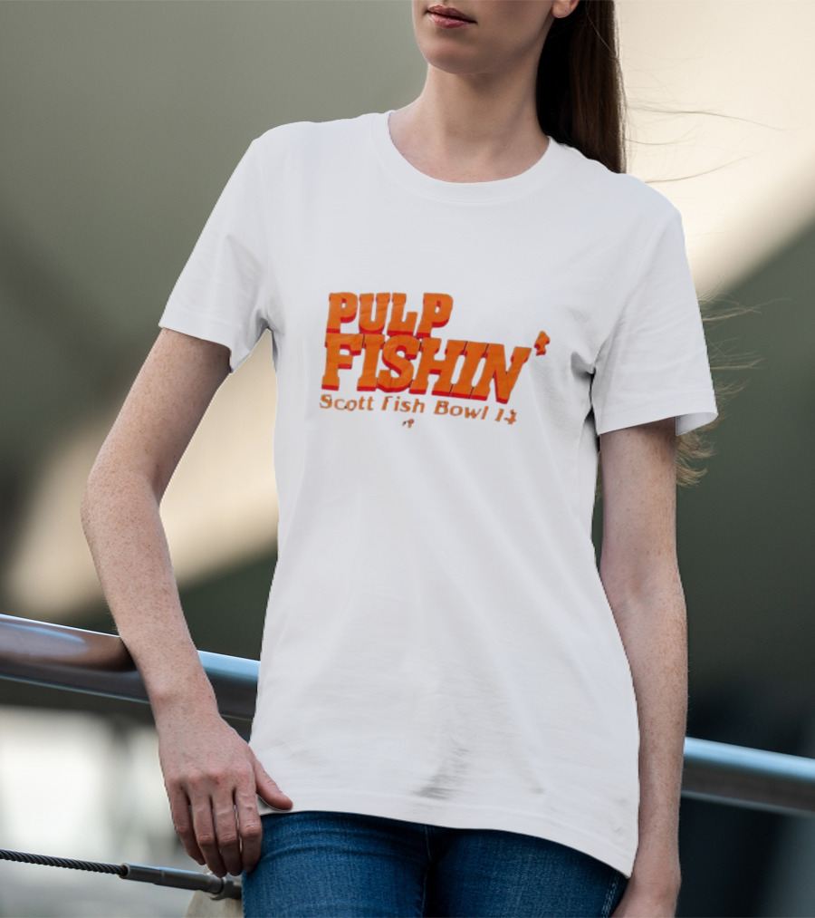 Pulp Fishin Scott Fish Bowl 14 T-Shirt