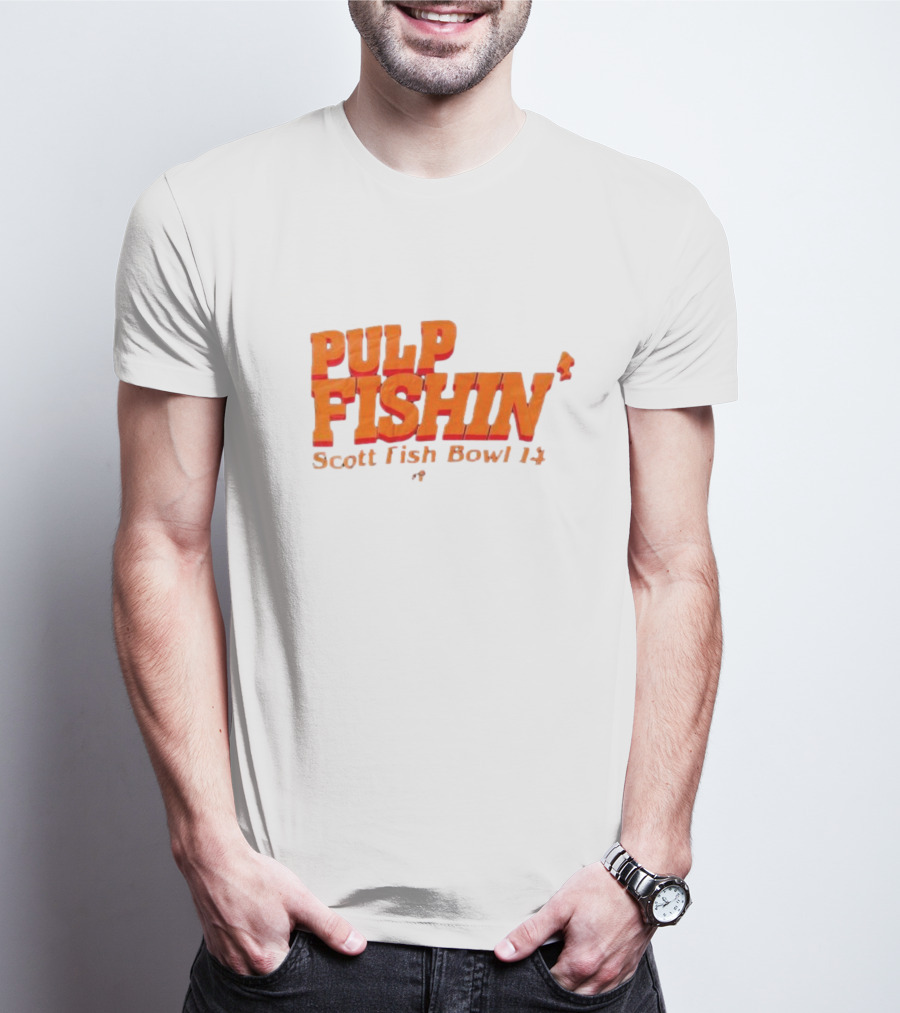 Pulp Fishin Scott Fish Bowl 14 T-Shirt