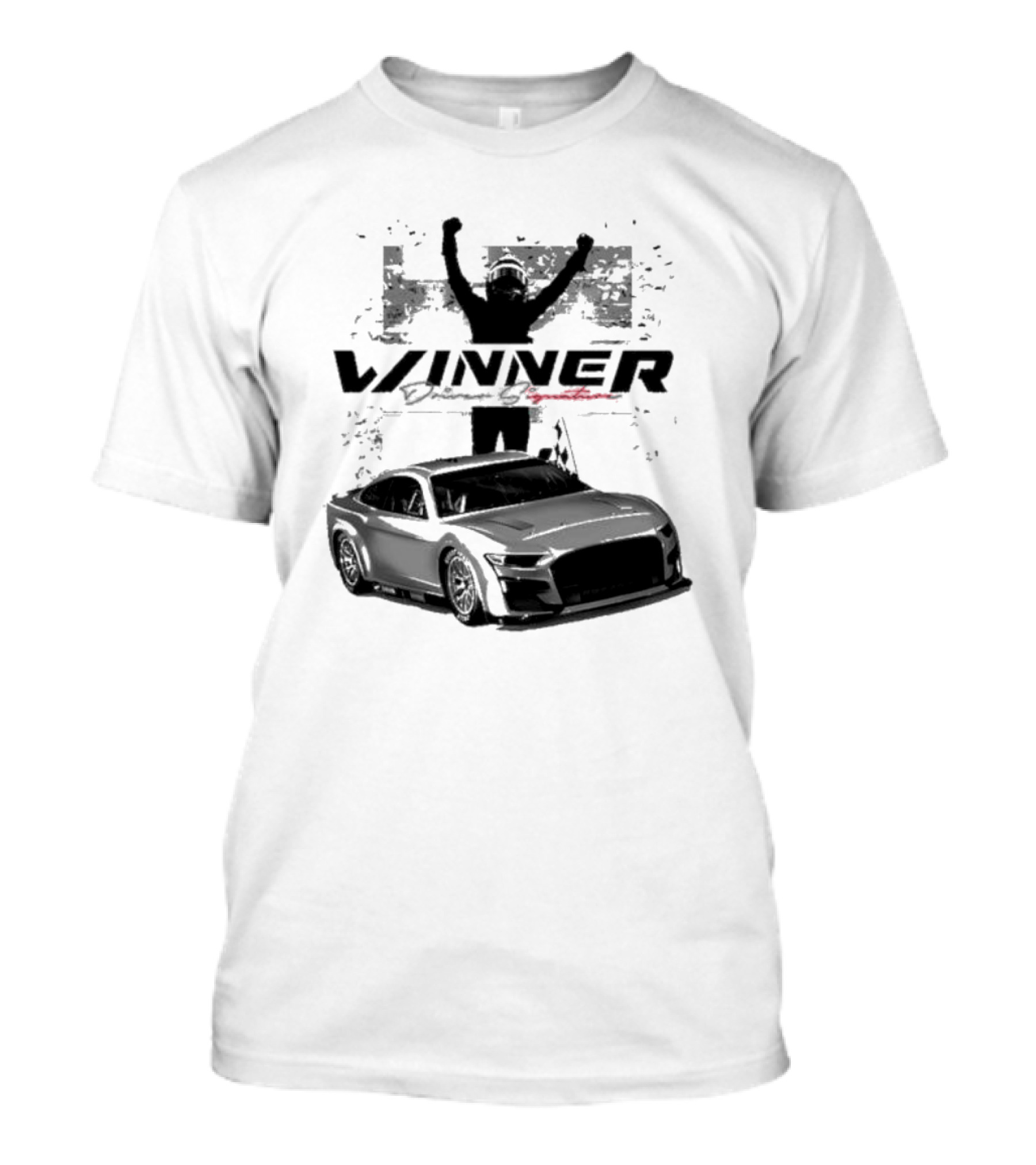 Ryan Blaney 2024 Winner Checkered Flag Sports Iowa Corn 350 Race T-Shirt