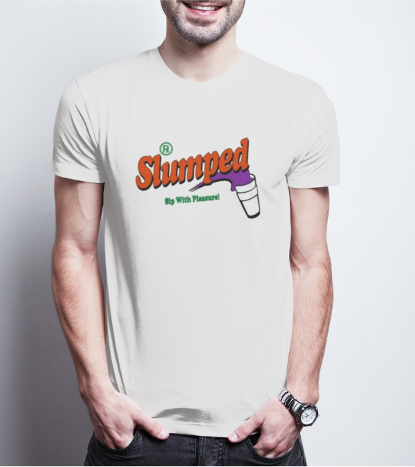 Slumpedboyz Newport Sip With Pleasure Slumped Cup T-Shirt