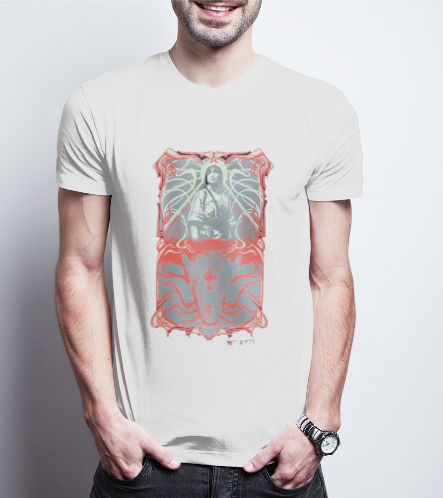 Star Wars The Acolyte Red And Silver Character T-Shirt