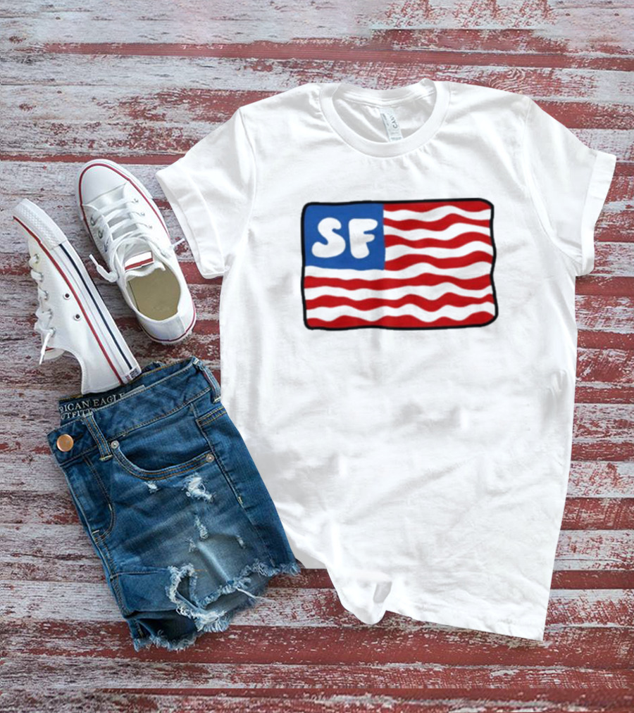 Starfit Americana SF USA Flag T-Shirt