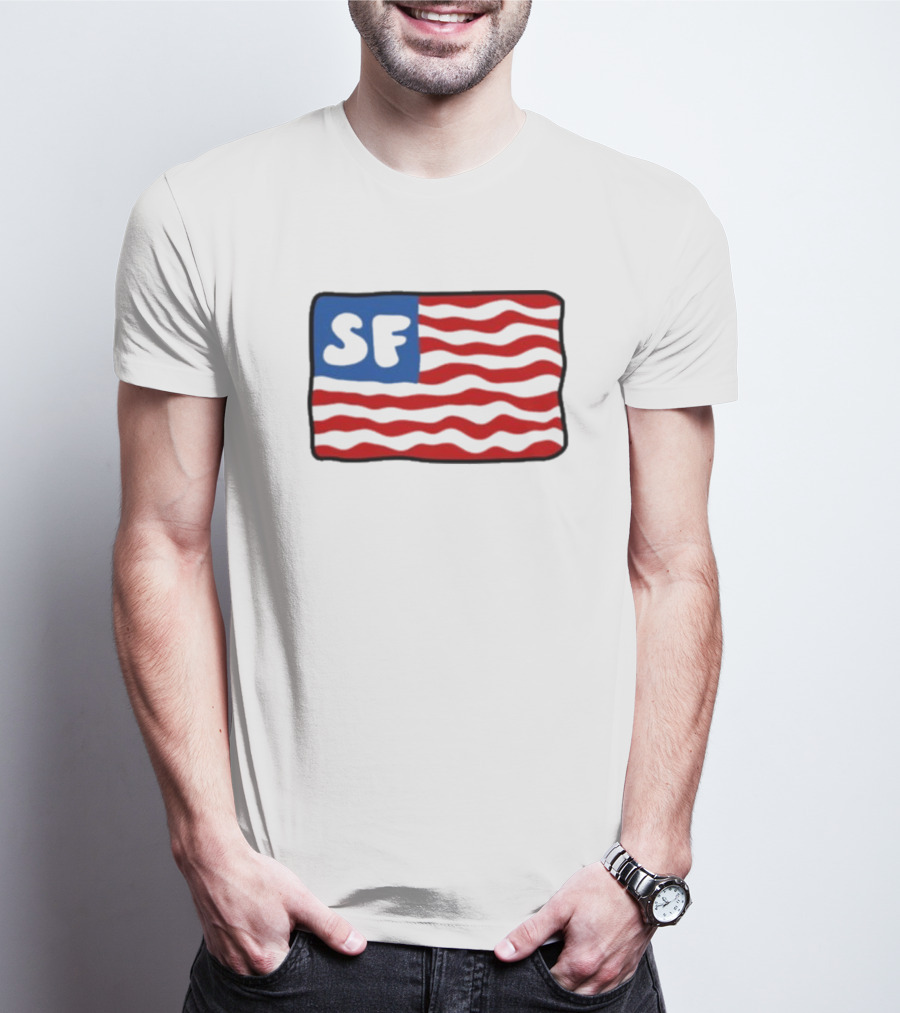 Starfit Americana SF USA Flag T-Shirt