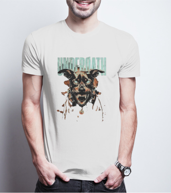 Underoath Emo’s Not Dead Horror Dog Fierce Canine T-Shirt